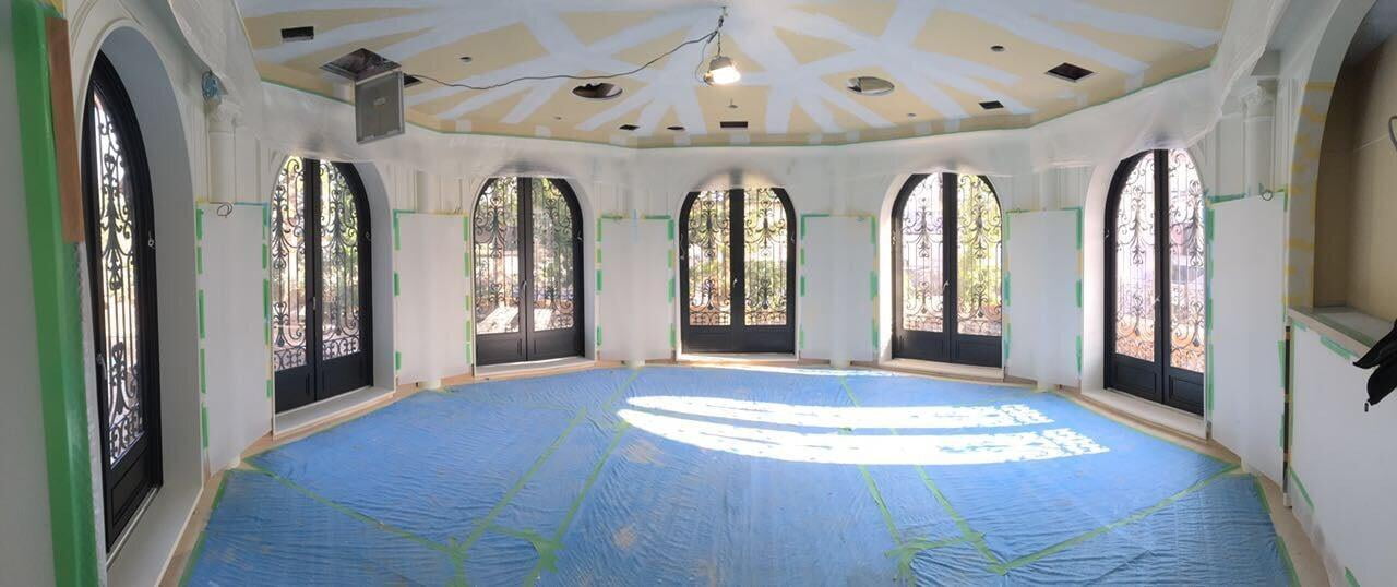 Antiporta Artistica in ferro battuto