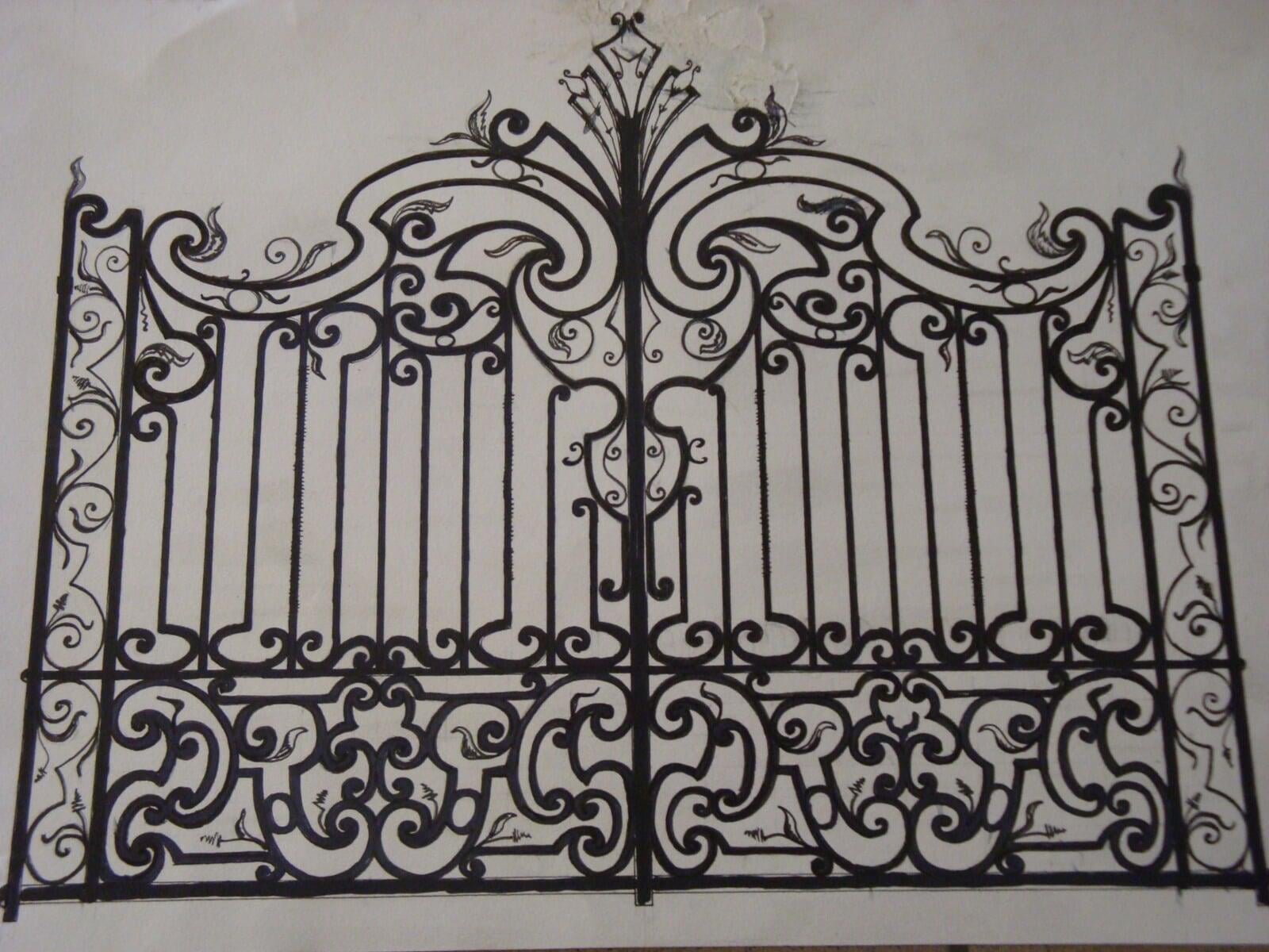 Cancello doppia anta